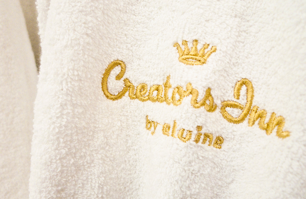 Embroided Creators Inn logo